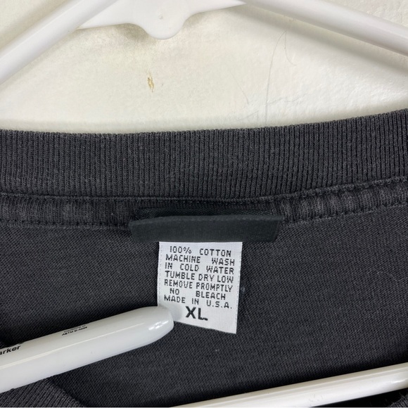 1996 Vintage Highlander TShirt There Can Only Be One Movie Tv Promo USA Fit Lrg - Picture 9 of 15